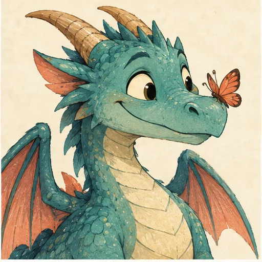 Friendly dragon